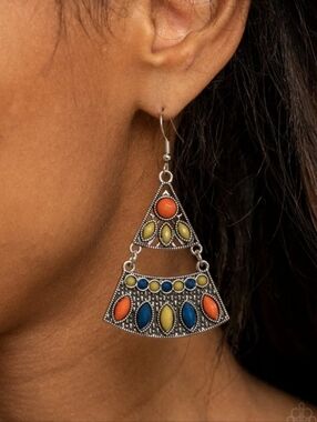 Paparazzi Desert Fiesta Multi Earrings NWT
